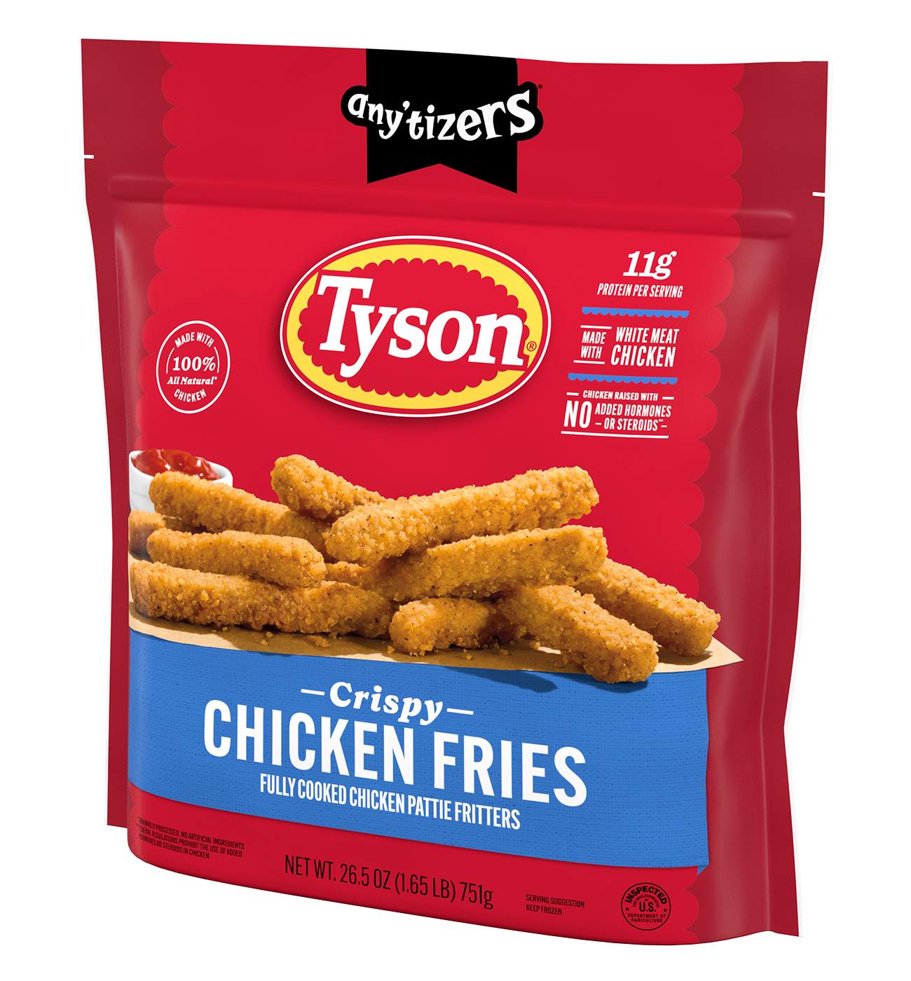 Tyson Any'tizers Frozen Chicken Fries - Homestyle; image 7 of 7