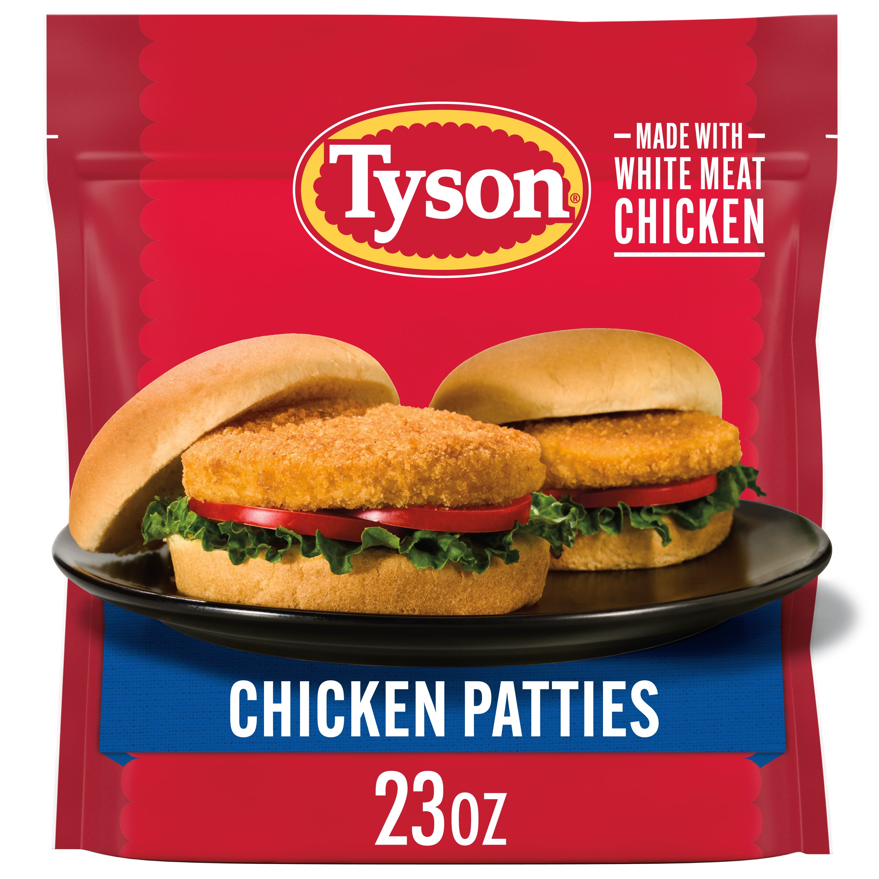 Tyson Fully Cooked Frozen Breaded Chicken Patties Shop Chicken at HEB