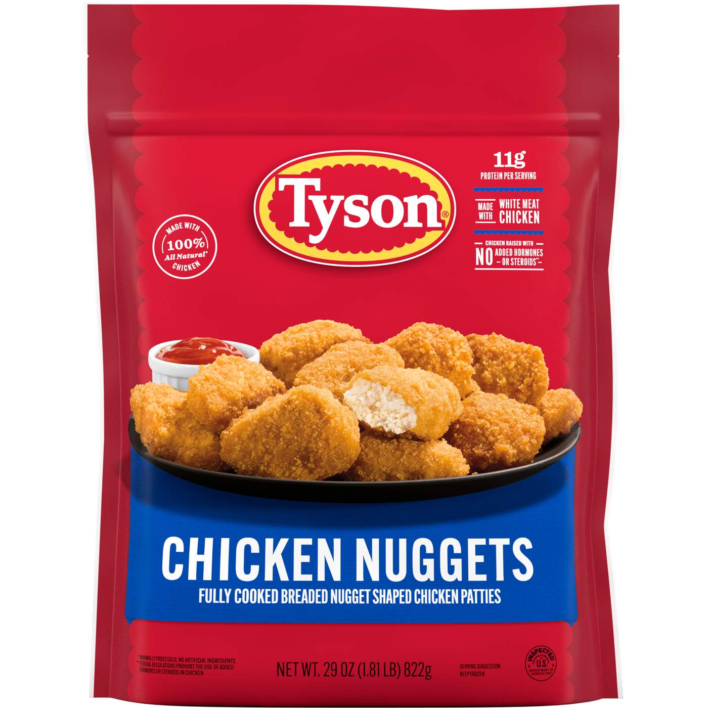 Tyson Frozen Chicken Nuggets; image 1 of 4