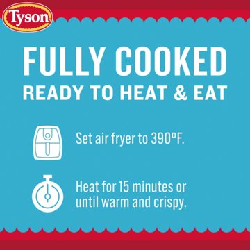 Tyson Frozen Crispy Chicken Breast Strips, 25 oz