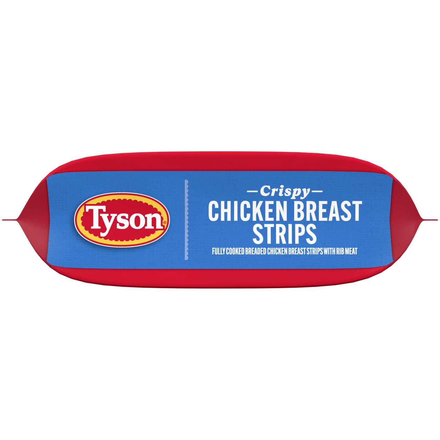 Tyson Fully Cooked Frozen Crispy Chicken Breast Strips; image 5 of 5