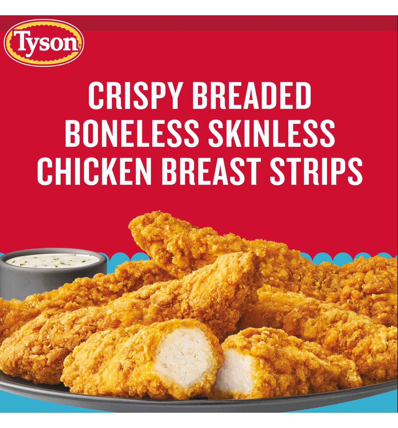 Tyson Frozen Crispy Chicken Breast Strips; image 9 of 9
