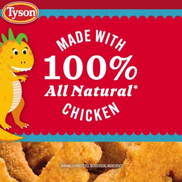 Tyson Frozen Dino Nuggets, 29 oz
