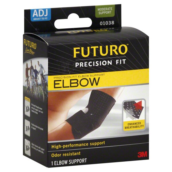 Futuro Precision Fit Moderate Elbow Support Adjust To Fit - Shop ...