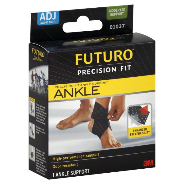 Futuro Precision Fit Moderate Ankle Support Adjust To Fit Shop Sleeves & braces at HEB