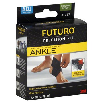 Futuro Precision Fit Moderate Ankle Support Adjust To Fit