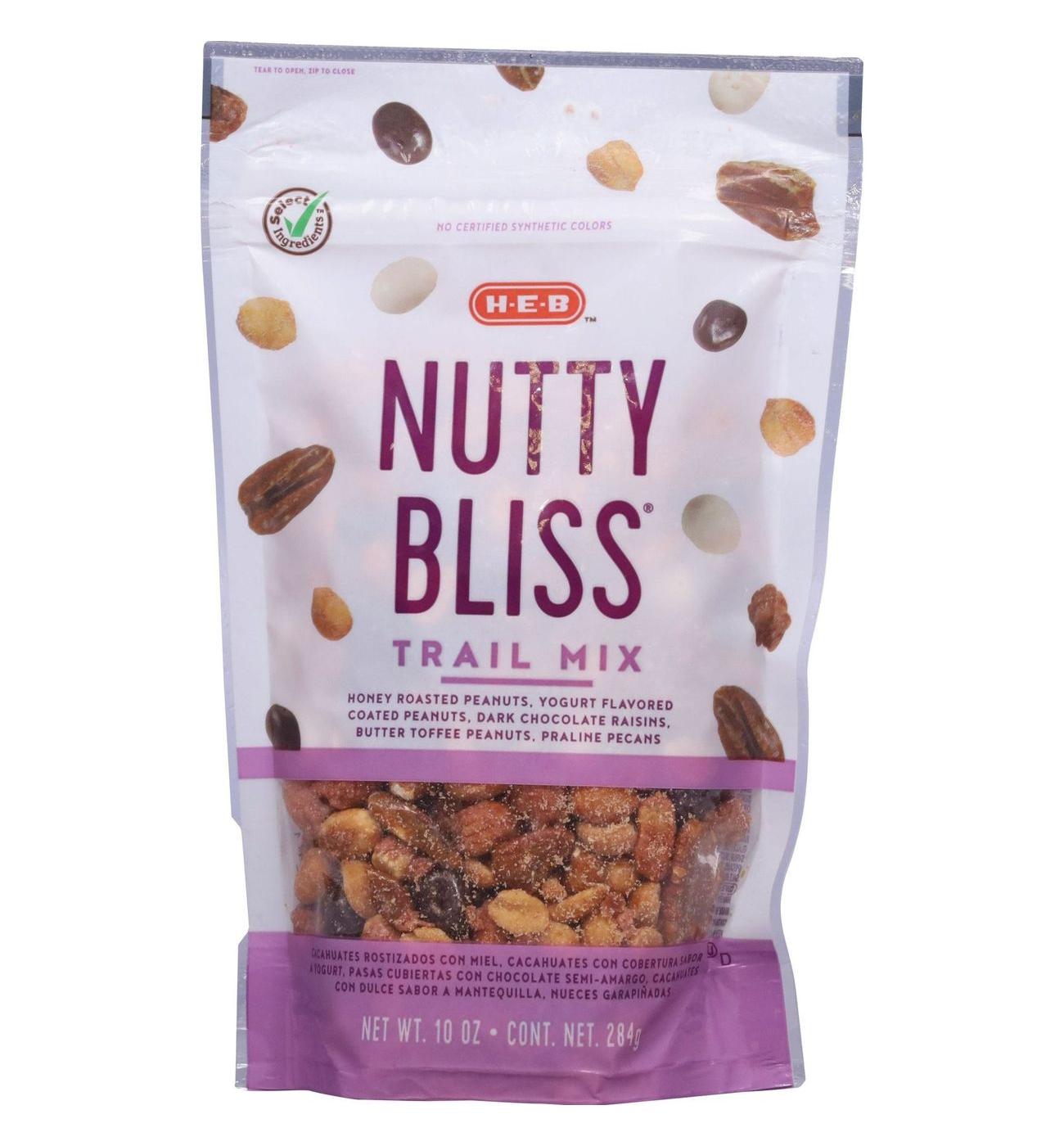 H-E-B Nutty Bliss Trail Mix; image 1 of 3