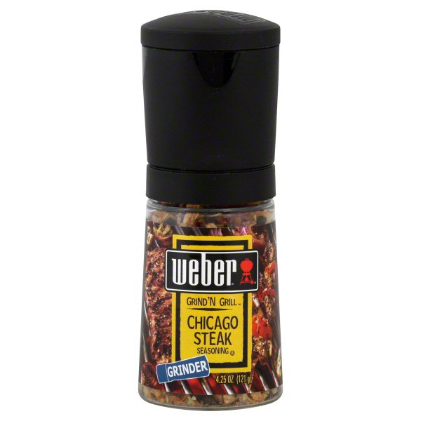 Weber Chicago Steak Seasoning Grinder Shop Spices & Seasonings at HEB