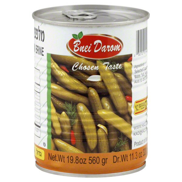 Bnei Darom Cucumbers in Brine Shop Vegetables at HEB