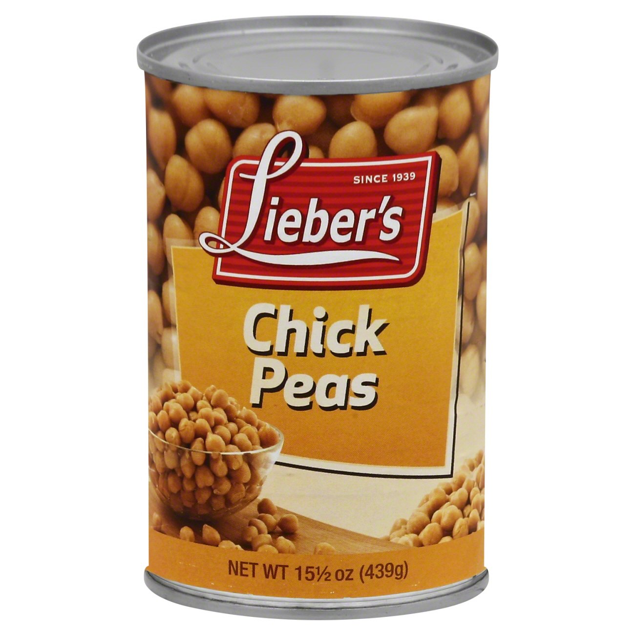 Lieber's Kosher Chick Peas Shop Canned & Dried Food at HEB