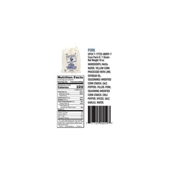 Texas Tamale Company Gourmet Pork Tamales, 12 ct