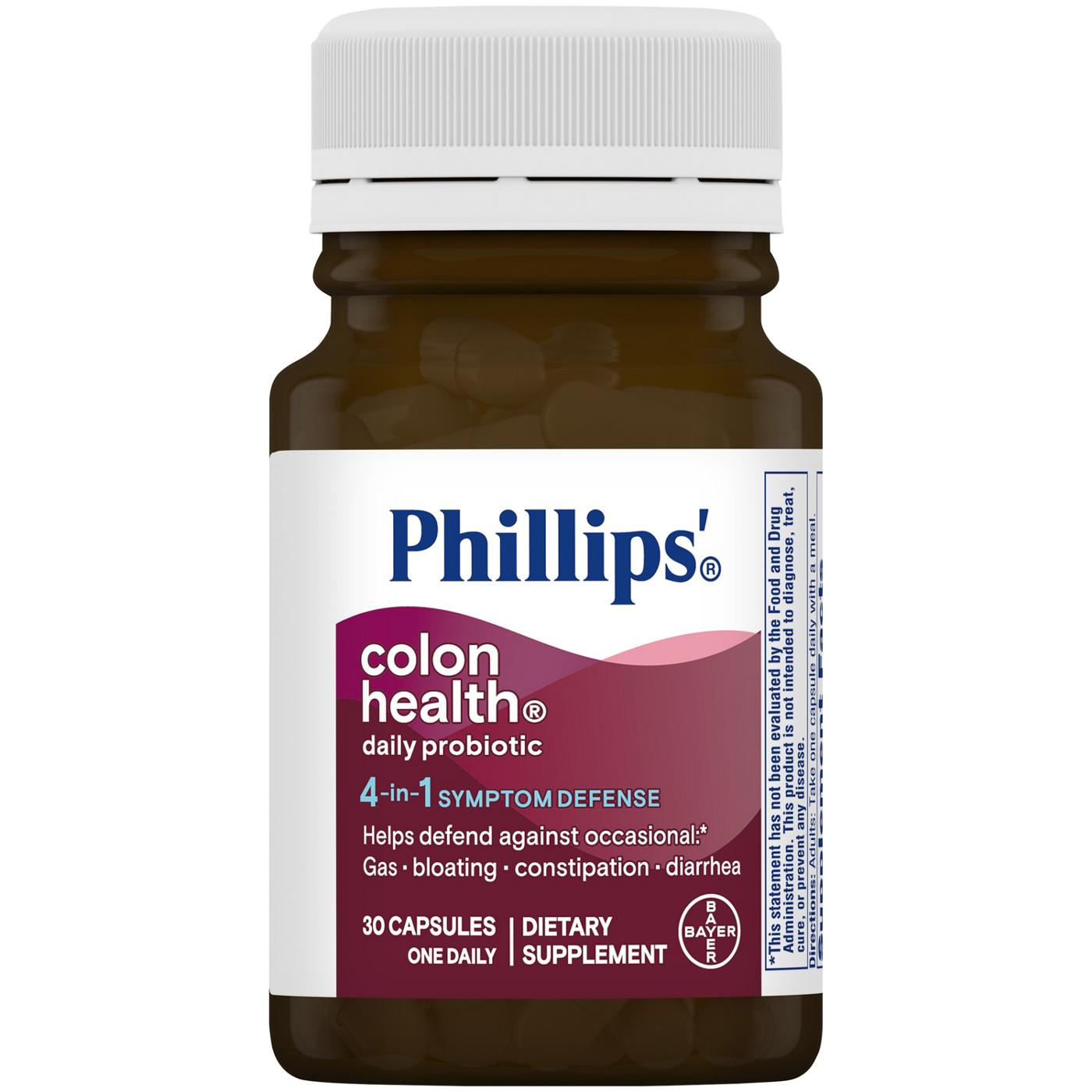 Phillips Daily Care Colon Health Probiotic Capsules; image 4 of 8