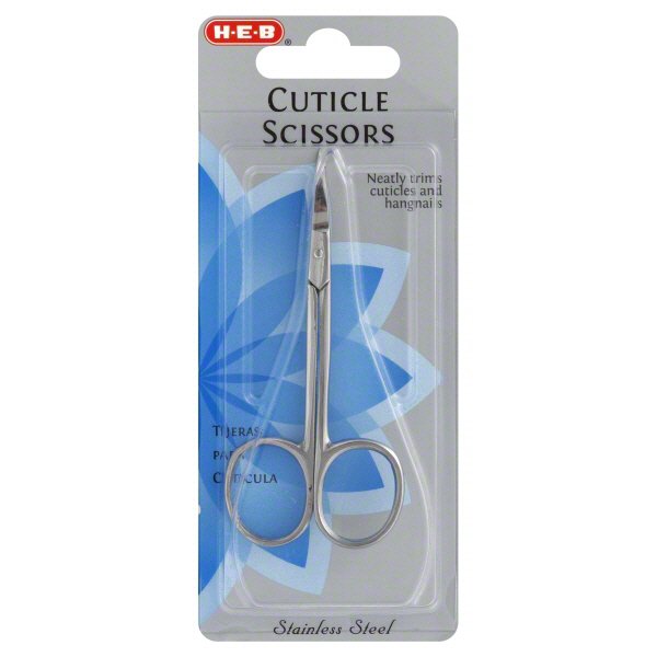 H-E-B Cuticle Scissors - Shop Nail & cuticle clippers at H-E-B