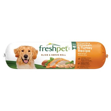 Freshpet Select Healthy & Natural Dog Food - Fresh Chicken & Turkey Roll