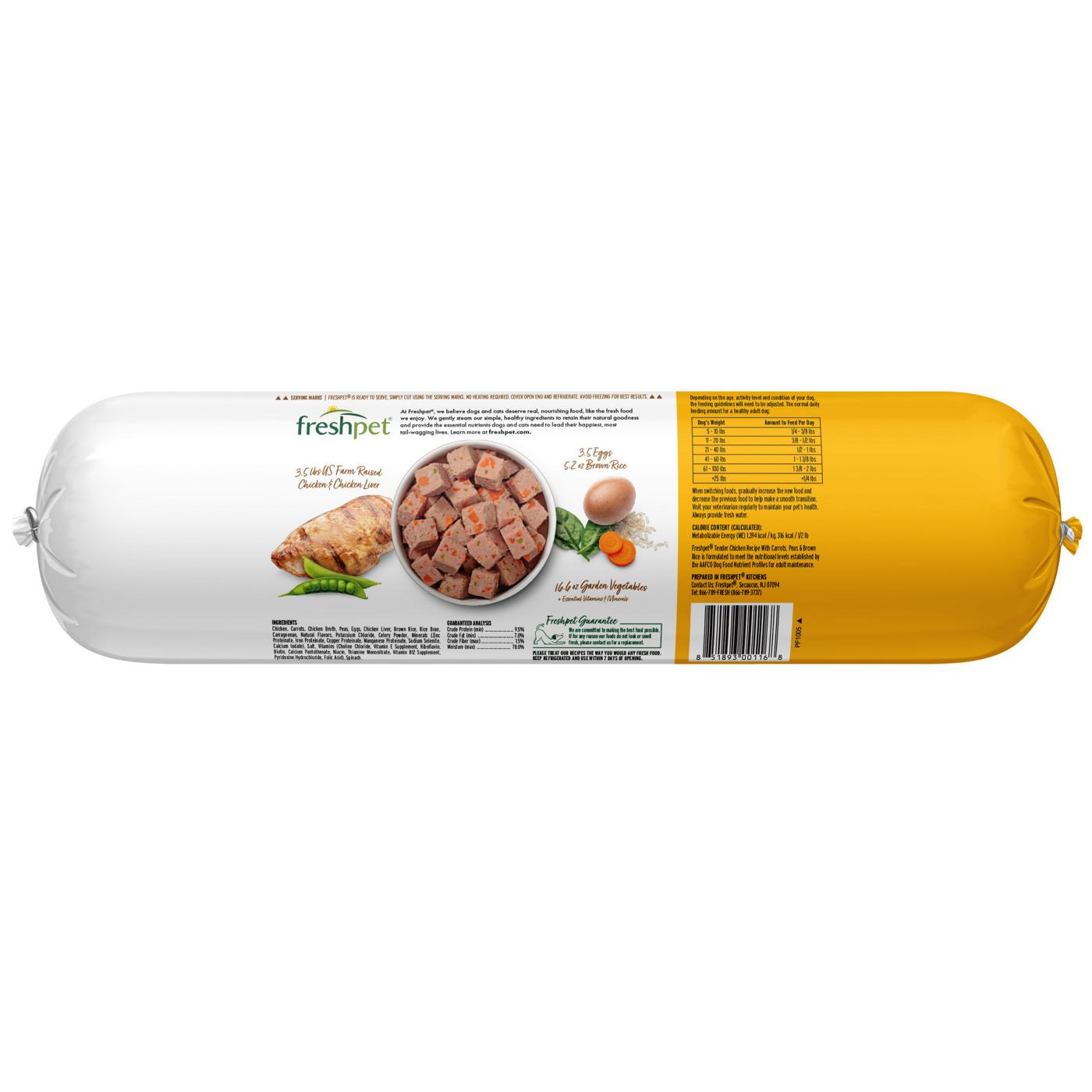 Freshpet Select Healthy & Natural Dog Food - Fresh Chicken Roll; image 3 of 9