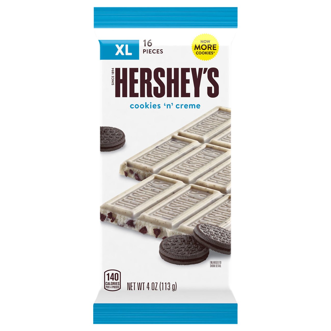 Hershey's Cookies 'n' Creme XL Candy Bar, 16 Pc Shop Candy at HEB