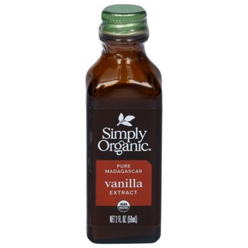 Simply Organic Pure Madagascar Vanilla Extract, 2 oz
