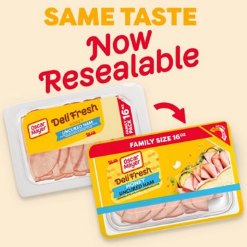 Oscar Mayer Deli Fresh Honey Uncured Ham