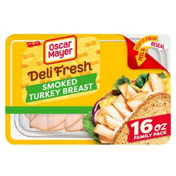 Oscar Mayer Deli Fresh Smoked Turkey Breast, 16 oz