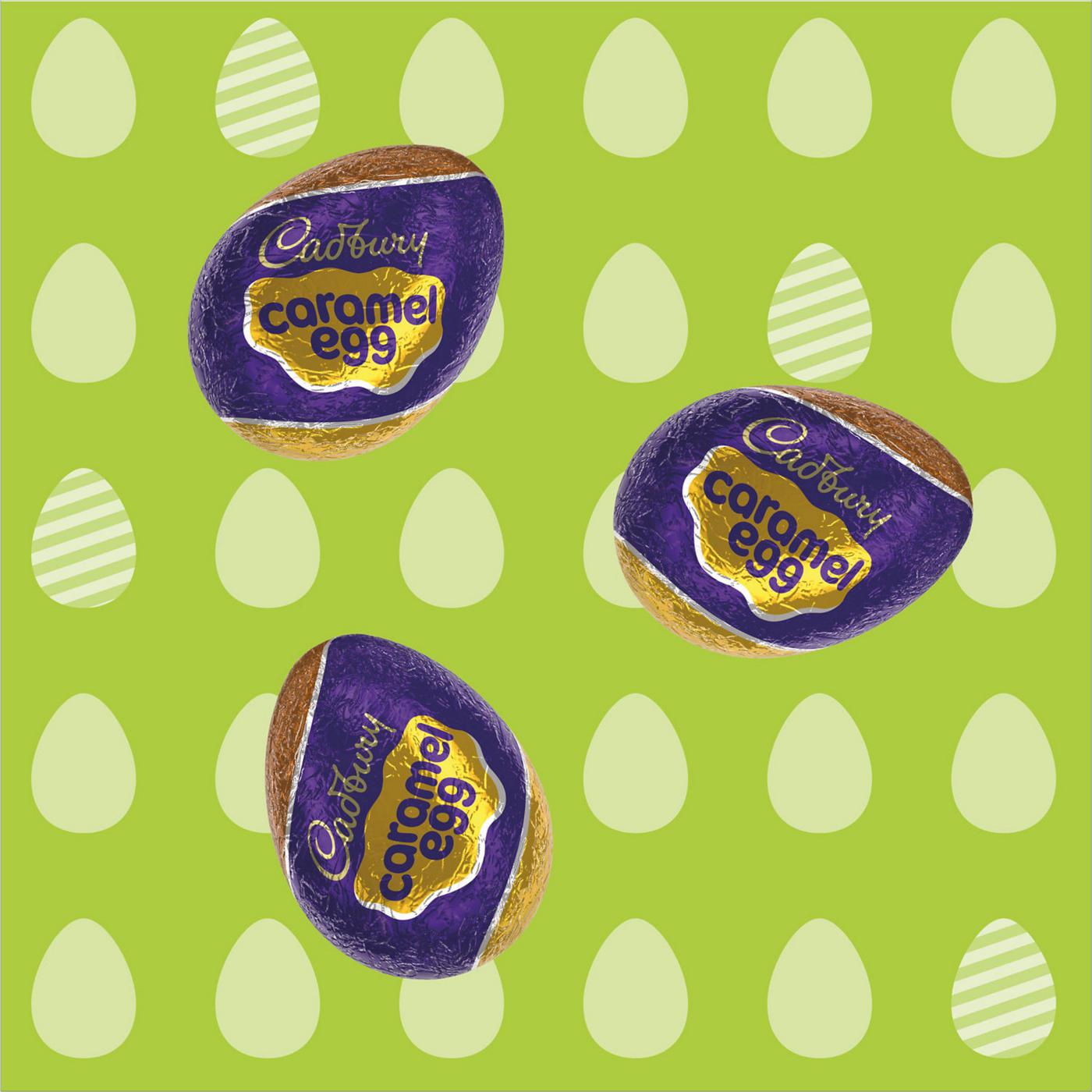 Cadbury Mini Caramel Egg Milk Chocolate Easter Candy; image 4 of 7