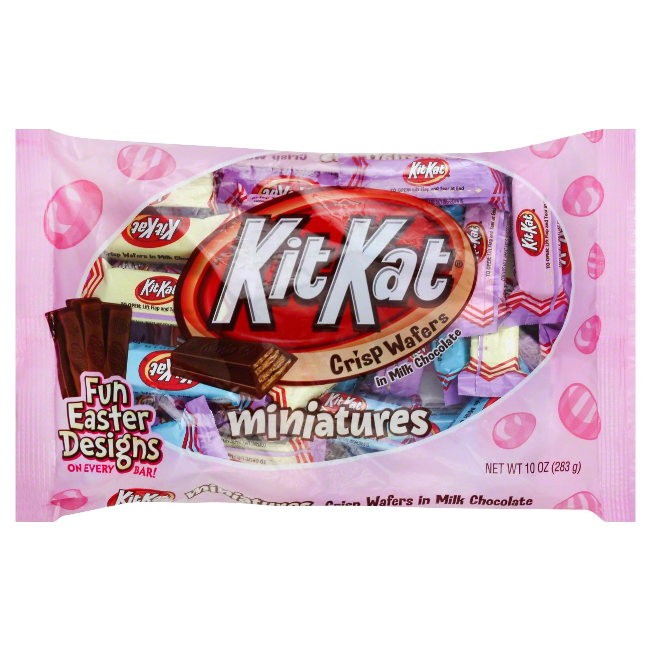 Kit Kat Milk Chocolate, Miniatures - 10 oz