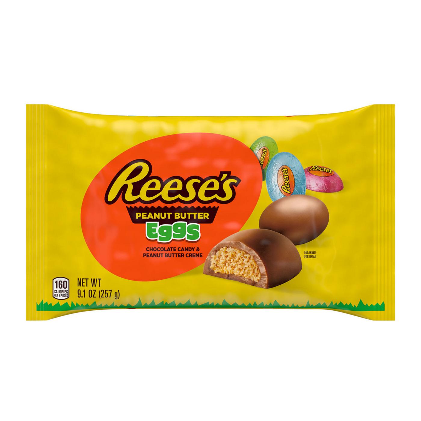 Reese's Chocolate Peanut Butter Creme Eggs Easter Candy; image 1 of 4