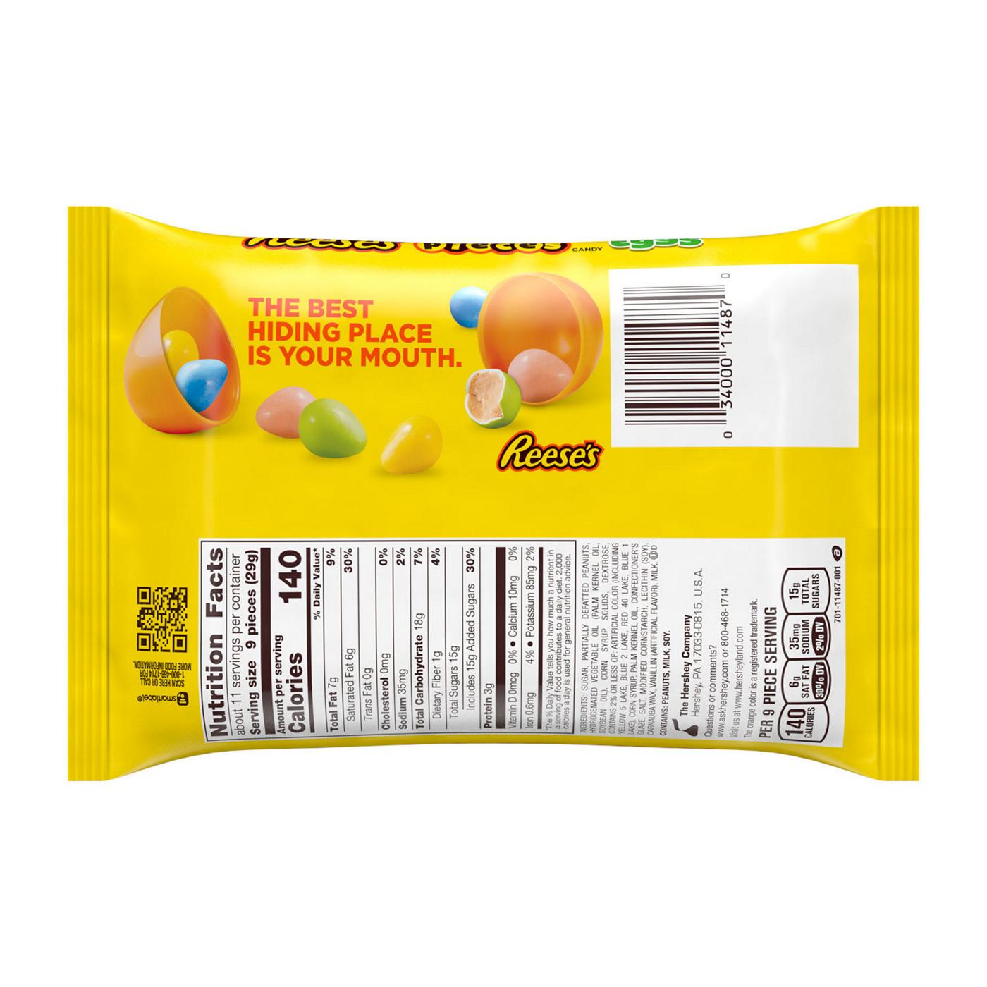 Reese's Pieces Peanut Butter Eggs Easter Candy; image 6 of 7