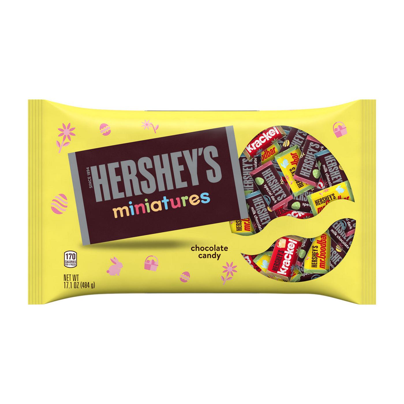 Hershey's Miniatures Assorted Chocolate Easter Candy; image 1 of 7