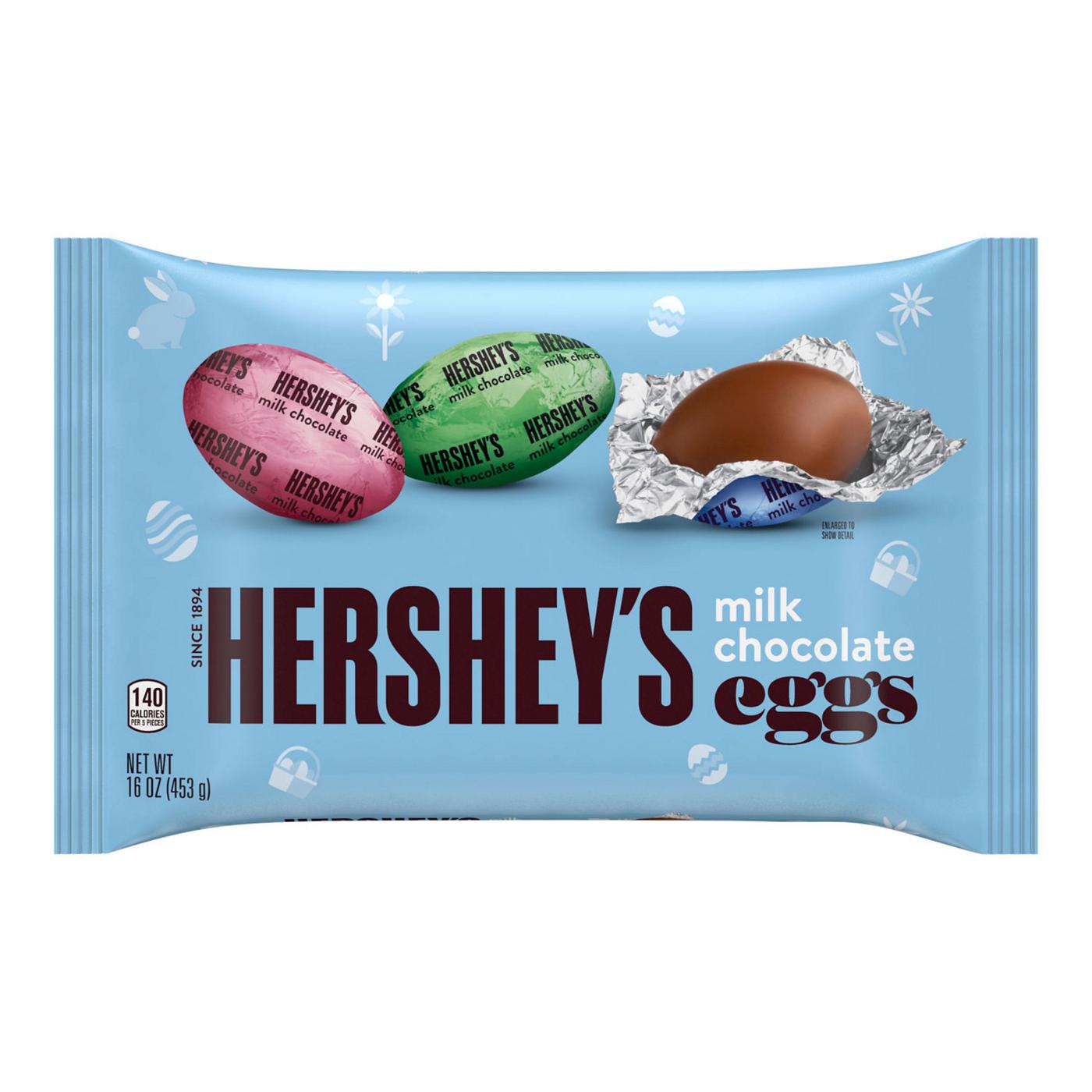 Hershey's Milk Chocolate Eggs Easter Candy; image 1 of 7