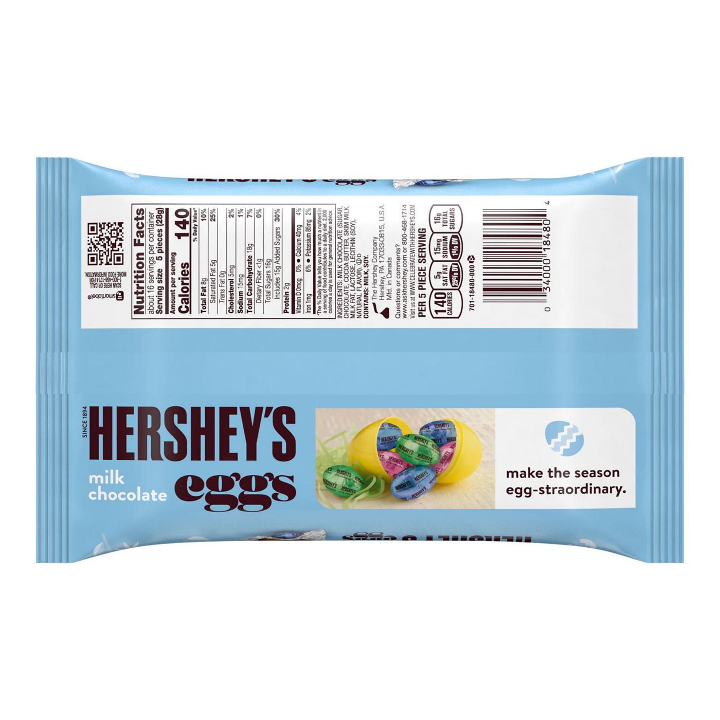 Hershey's Milk Chocolate Eggs Easter Candy; image 7 of 7