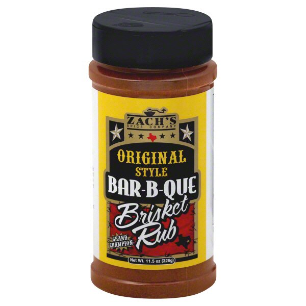 Zach's Spice Co. Original Style Bar-B-Que Brisket Rub - Shop Spice ...