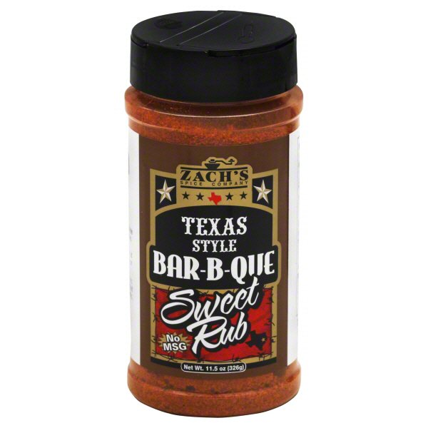 Zach's Spice Co. Texas Style Bar-B-Que Sweet Rub - Shop Spice mixes at ...