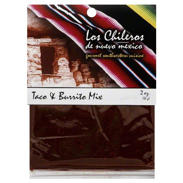 Los Chileros de Nuevo Mexico Taco & Burrito Mix - Shop Spice mixes at H-E-B