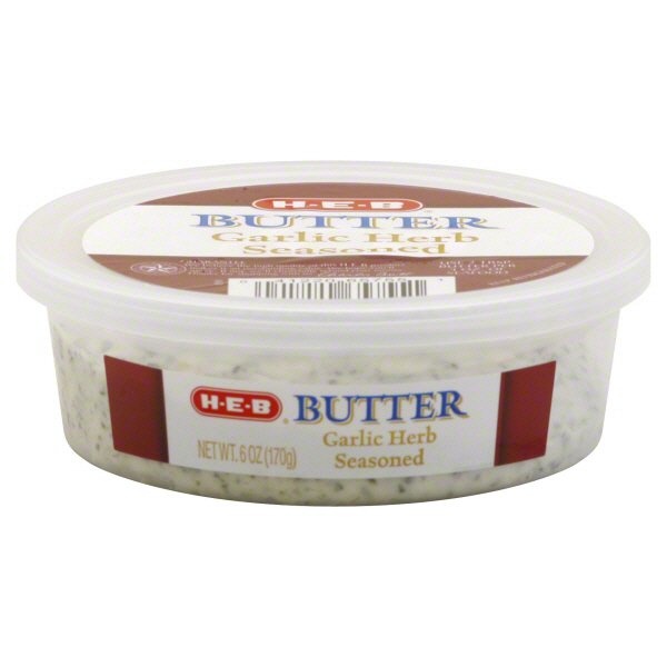 H-E-B Seasoned Garlic Herb Butter - Shop Butter & Margarine At H-E-B