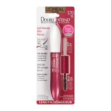 L'Oréal Paris Double Extend Tubing Mascara Lengthening in 2 Steps Black