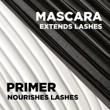 L'Oréal Paris Double Extend Tubing Mascara Lengthening in 2 Steps Blackest Black