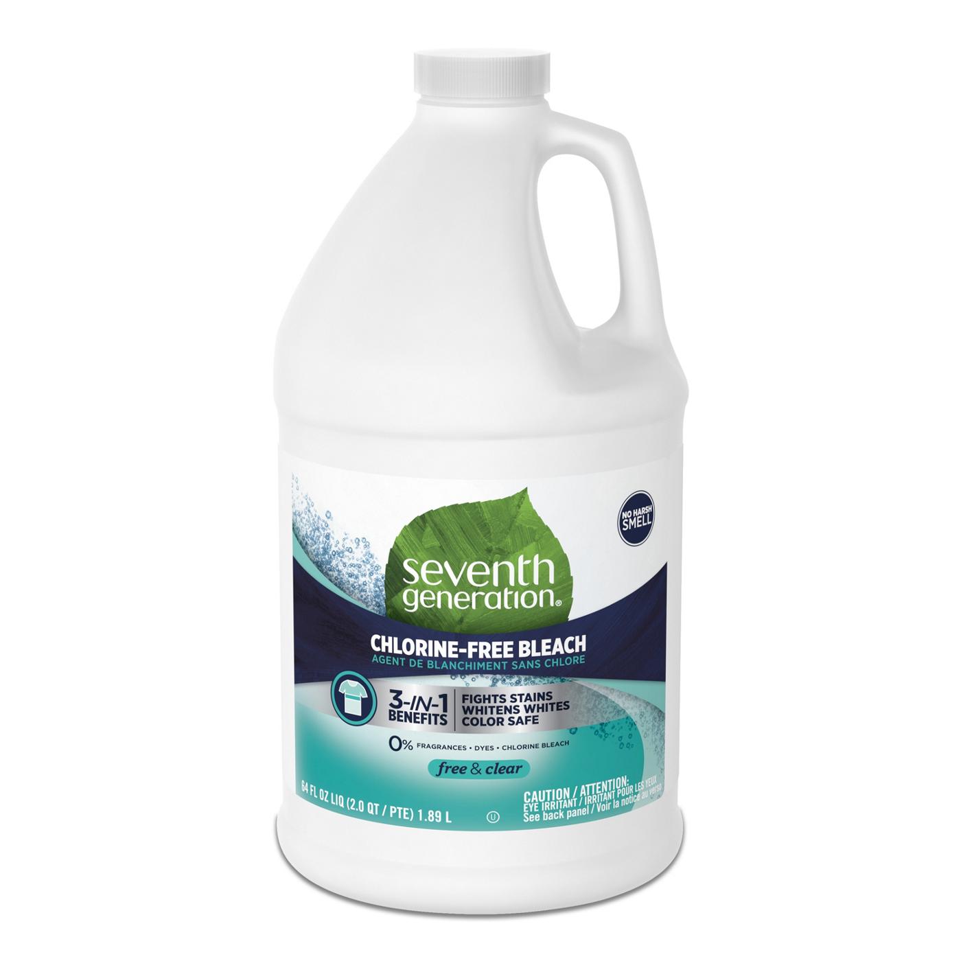 Seventh Generation Chlorine-Free Bleach - Free & Clear; image 1 of 7