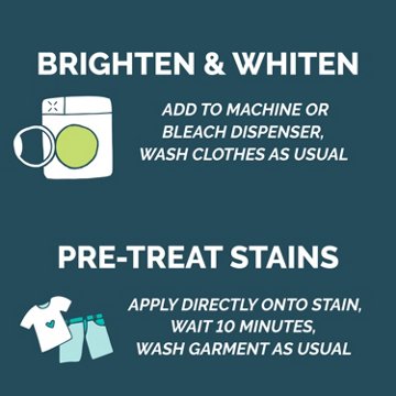 Seventh Generation Chlorine-Free Bleach - Free & Clear, 64 oz