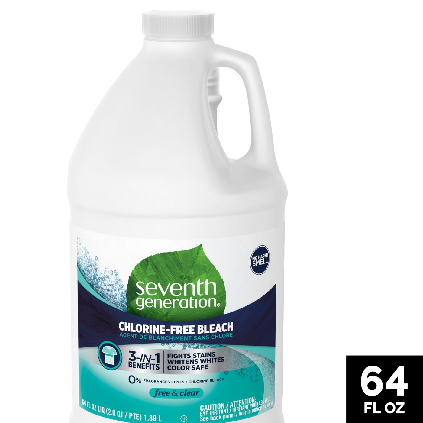 Seventh Generation Chlorine-Free Bleach - Free & Clear; image 4 of 7