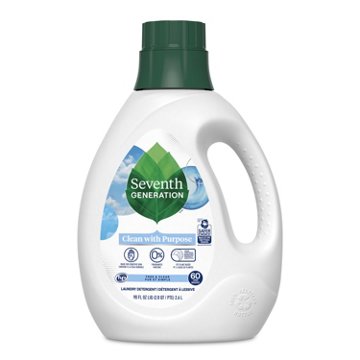 Seventh Generation Free & Clear HE Liquid Laundry Detergent 60 Loads, 90 oz