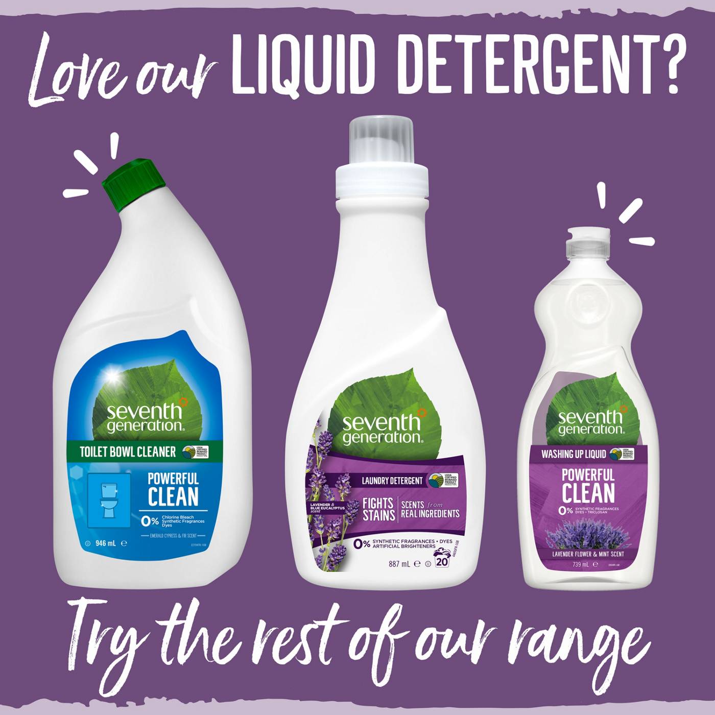 Seventh Generation Liquid Laundry Detergent - Lavender; image 10 of 15