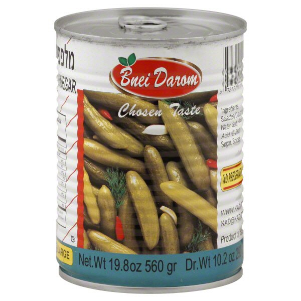 Bnei Darom Cucumbers IN Vinegar Shop Pickles & cucumber at HEB