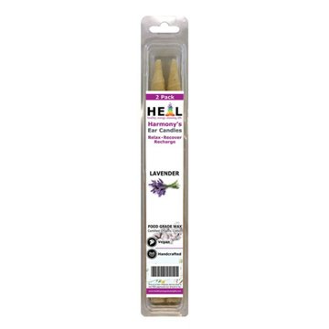 Harmony Cone Lavender Ear Candles, 2 pk