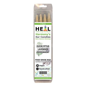 Harmony Cone Sinusitis Ear Candles, 4 pk