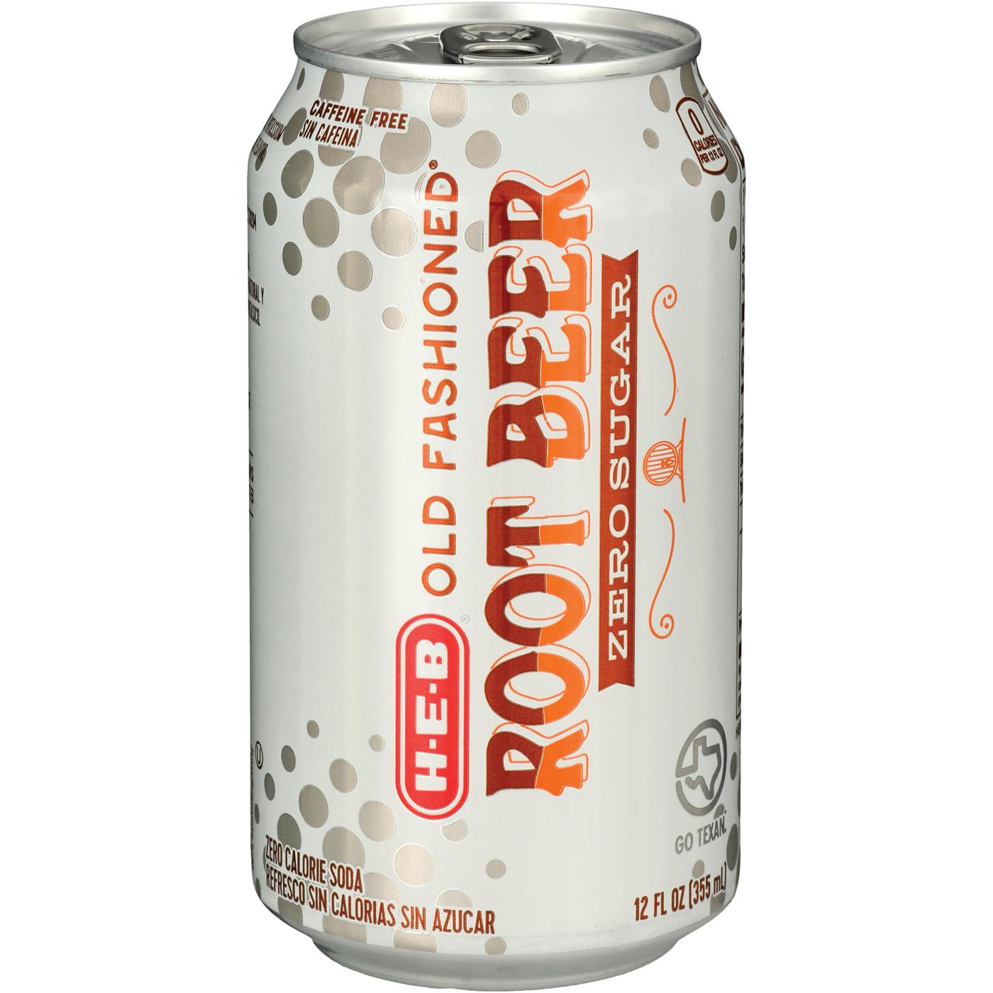 H-E-B Diet Root Beer; image 1 of 2