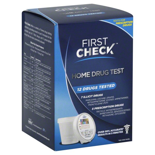 First Check Home Drug Test (12 Drugs Tested) Shop First Check Home