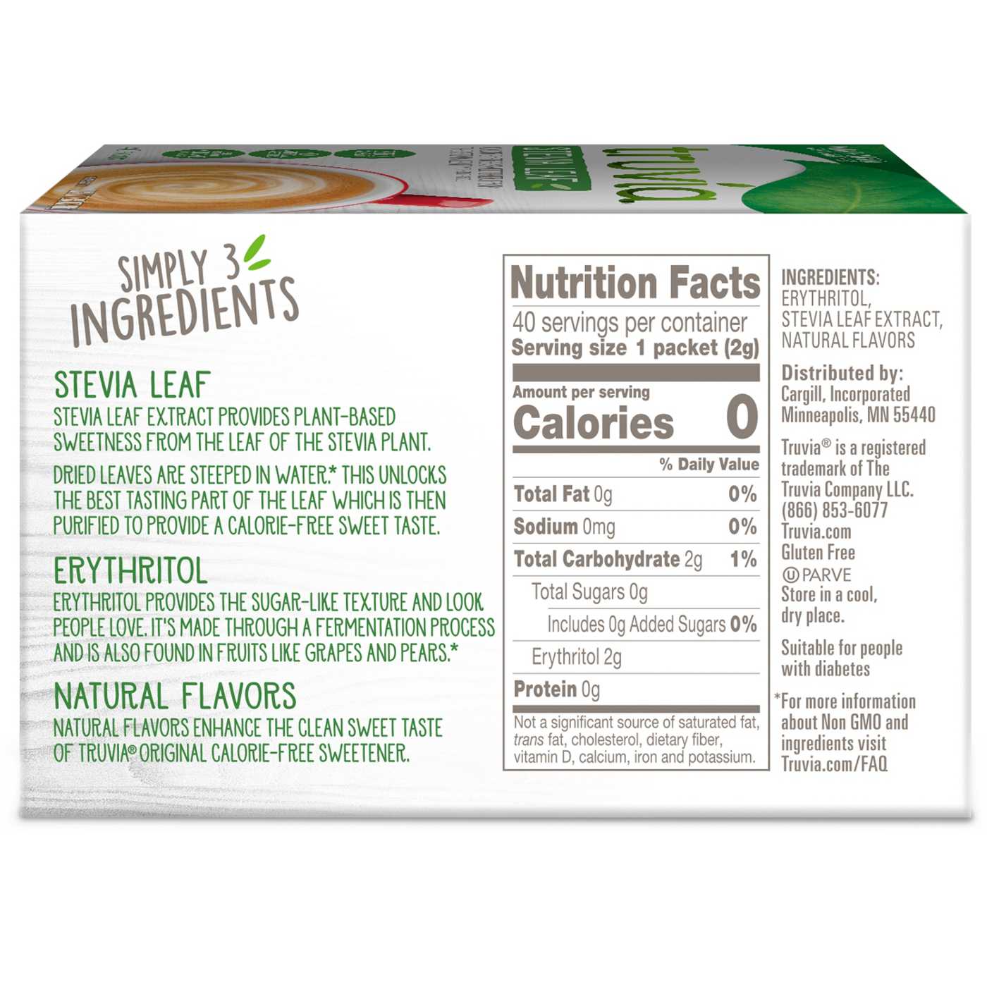 Truvia Calorie-Free Stevia Leaf Sweetener Packets; image 4 of 5