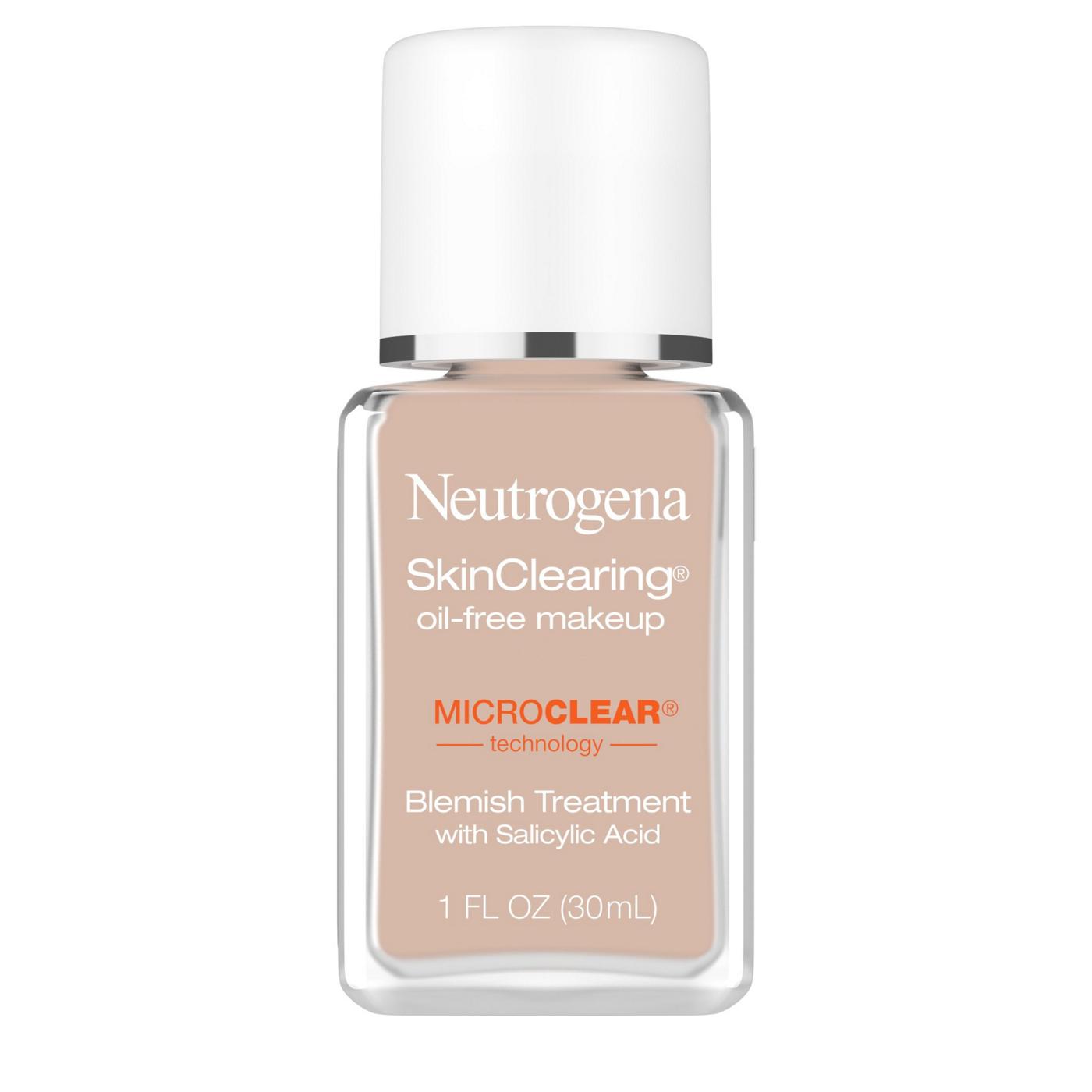 Neutrogena SkinClearing 20 Natural Ivory Oil-Free Makeup; image 1 of 8