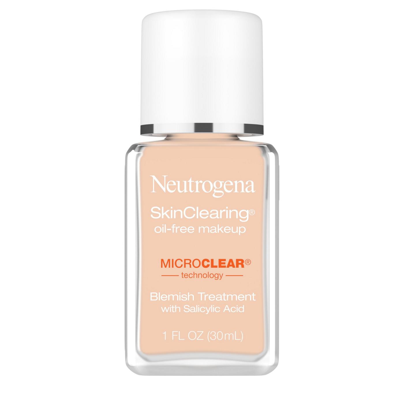 Neutrogena SkinClearing 40 Nude Oil-Free Makeup; image 1 of 8