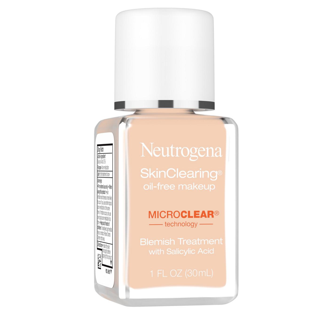 Neutrogena SkinClearing 40 Nude Oil-Free Makeup; image 2 of 8